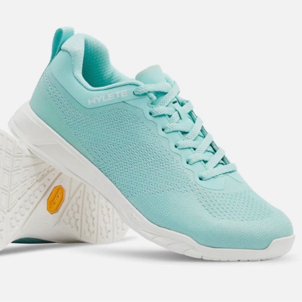 Women's Hylete Circuit II Cross-Training Shoe Size 9.5 (Neo Mint/White)